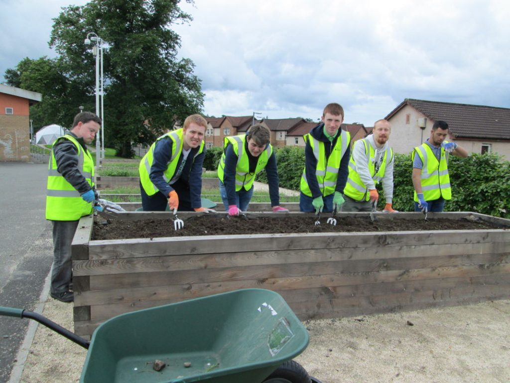 HYG Gardeners Hard at Work